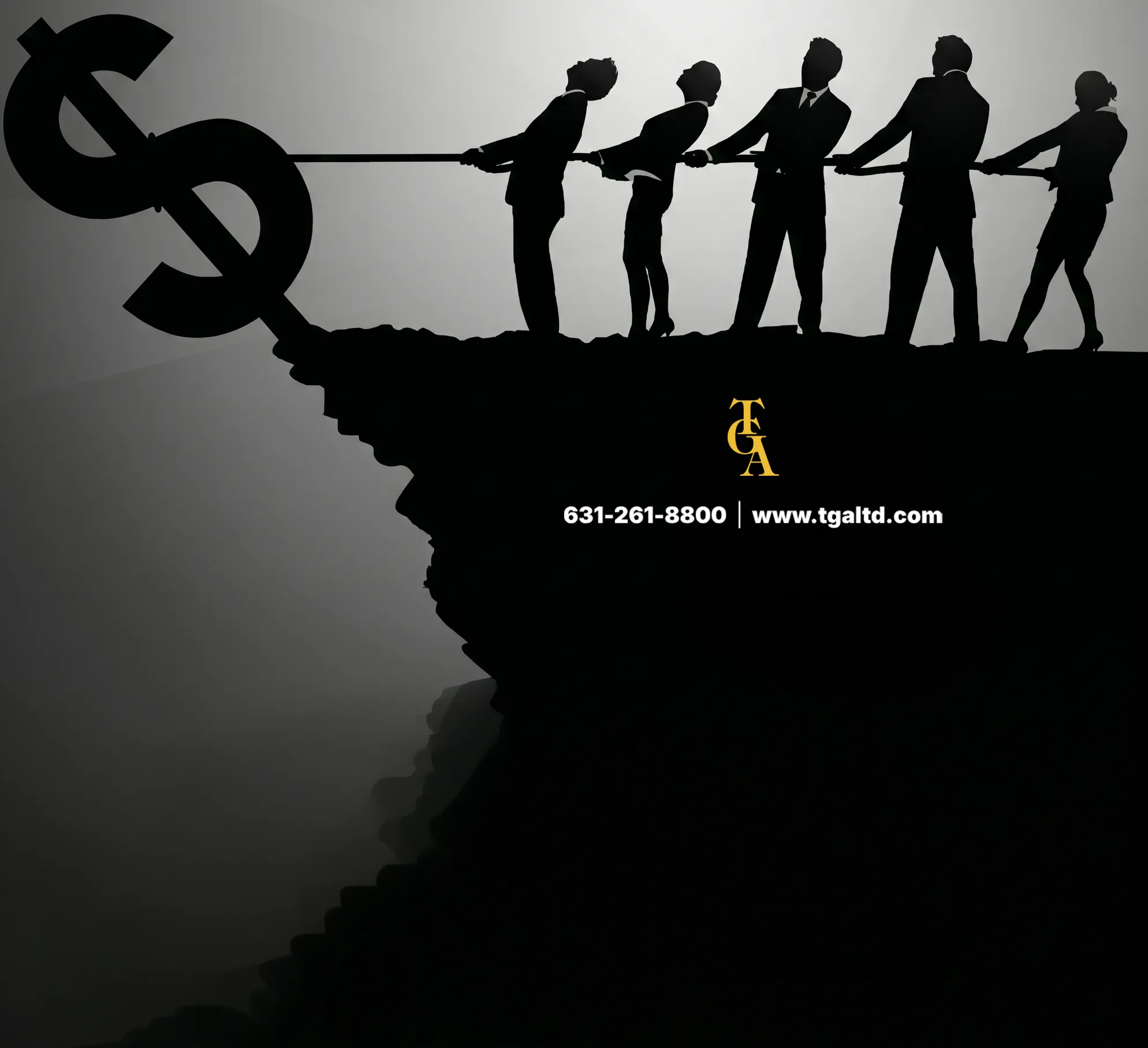 Money recovery mockup — TGA matches every file to the right specialist